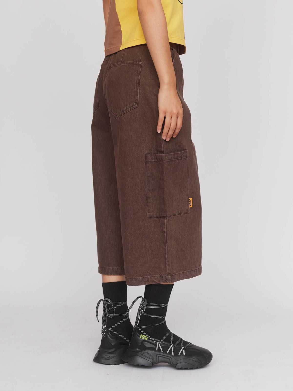 Oaf Fail Cropped Trousers