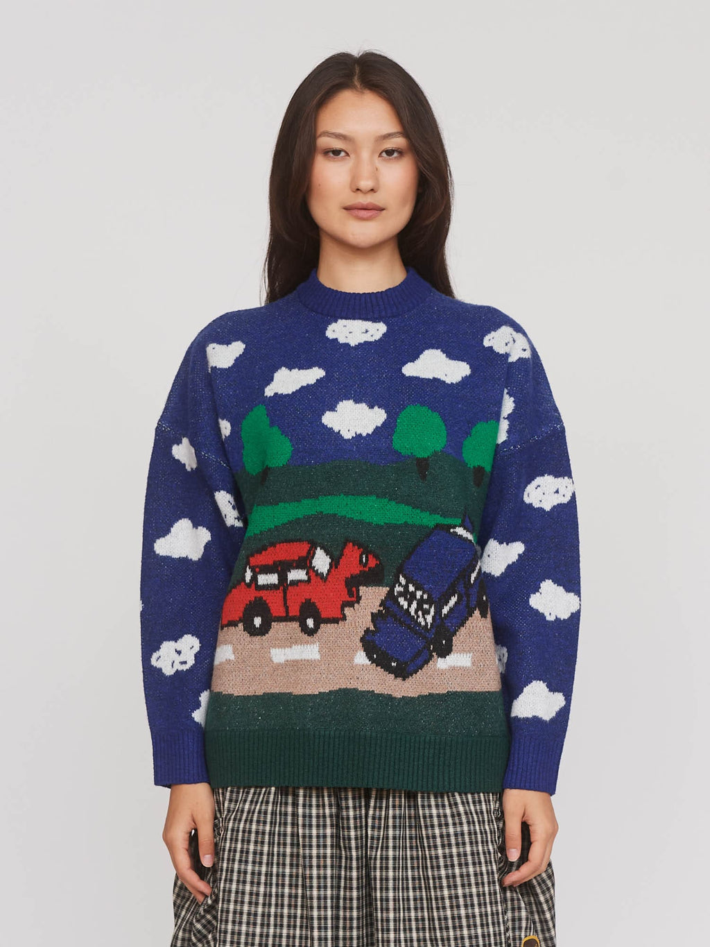 model:Aira wears size S and is 5’9”, Collection-women-landing, collection-women-new-in-1, collection-womens-jumpers, collection-sale


