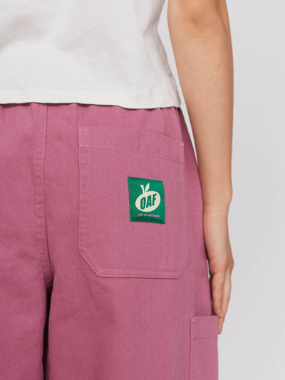 Bev Pink Barrel Leg Pants