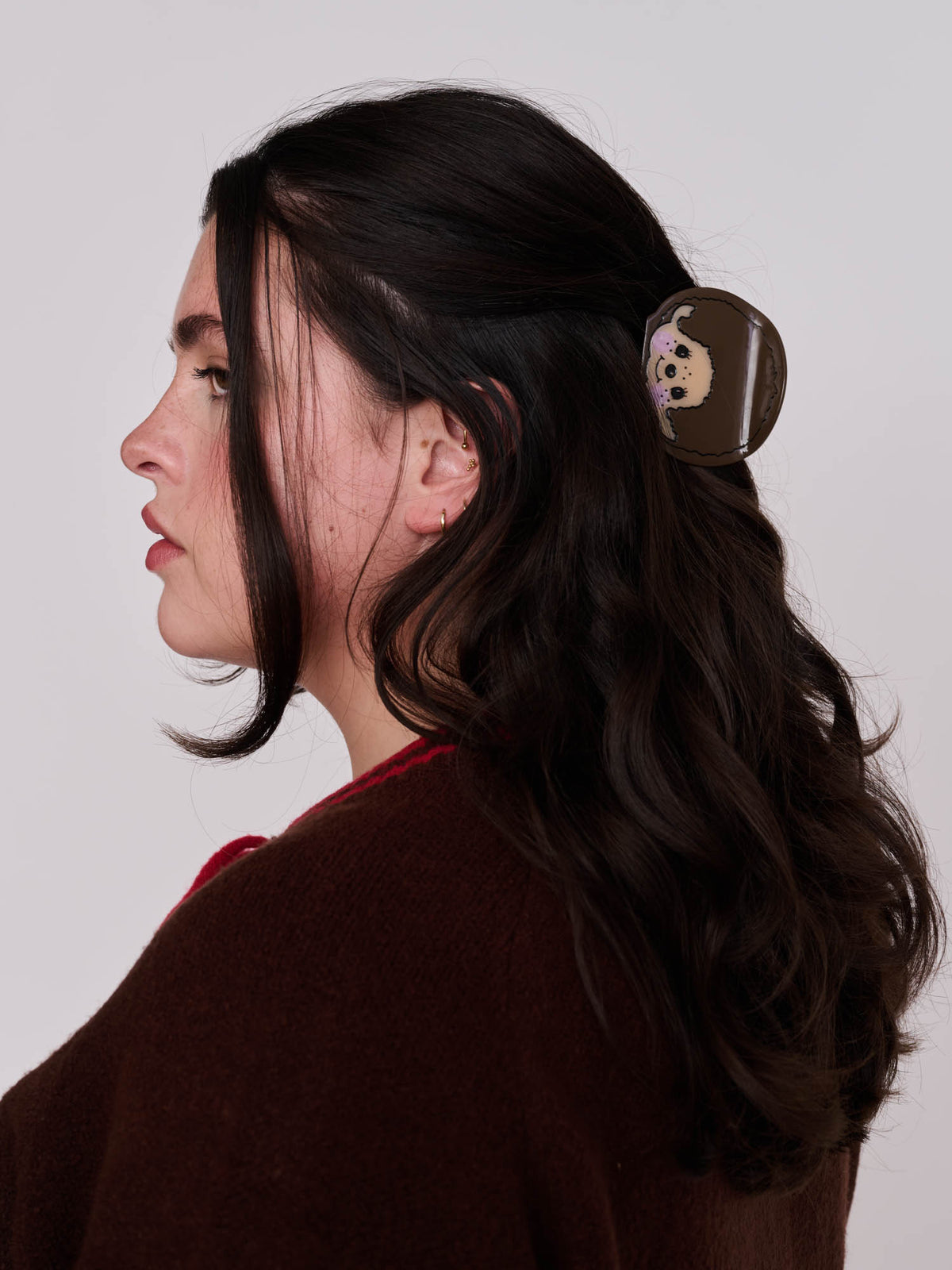 Monchhichi x Lazy Oaf Claw Clip