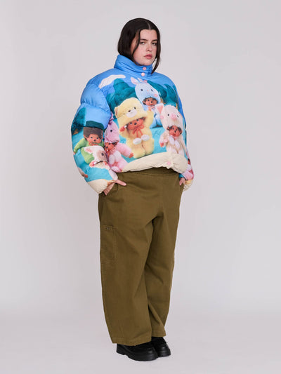 model:Bella wears size XXL and is 5’10”