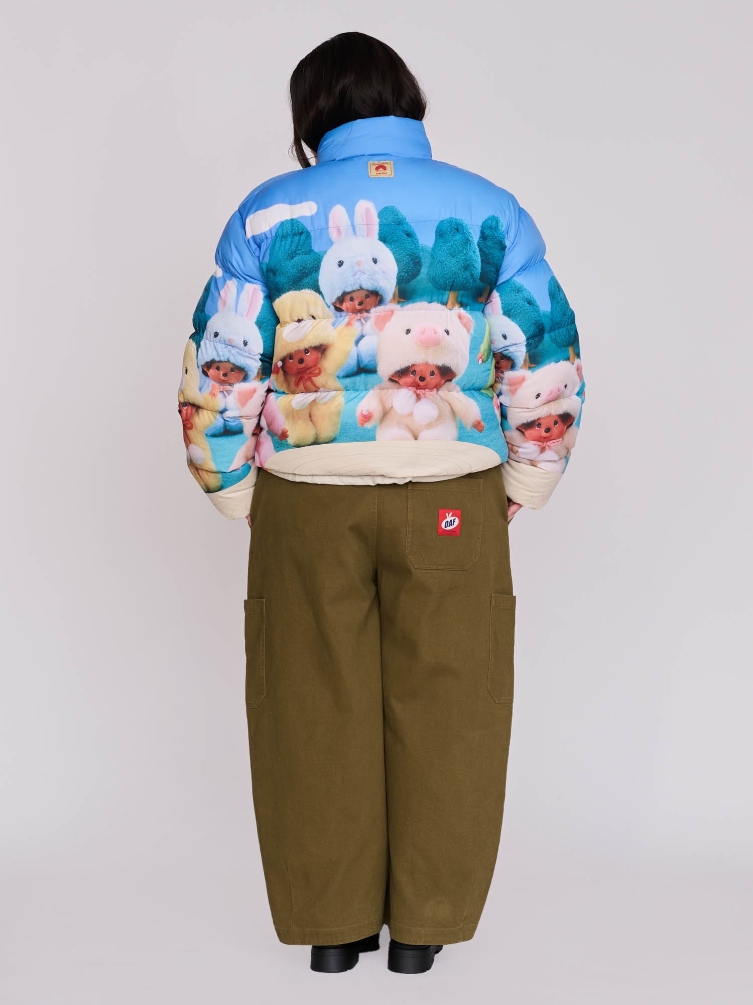 Monchhichi x Lazy Oaf Cloud Puffer Coat