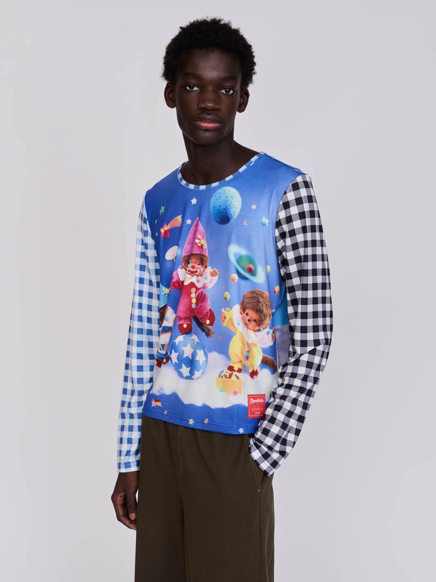 Monchhichi Mash Up Top – Lazy Oaf