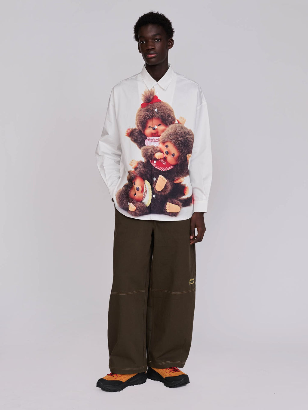 model:Elhadj wears size L and is 6’1”