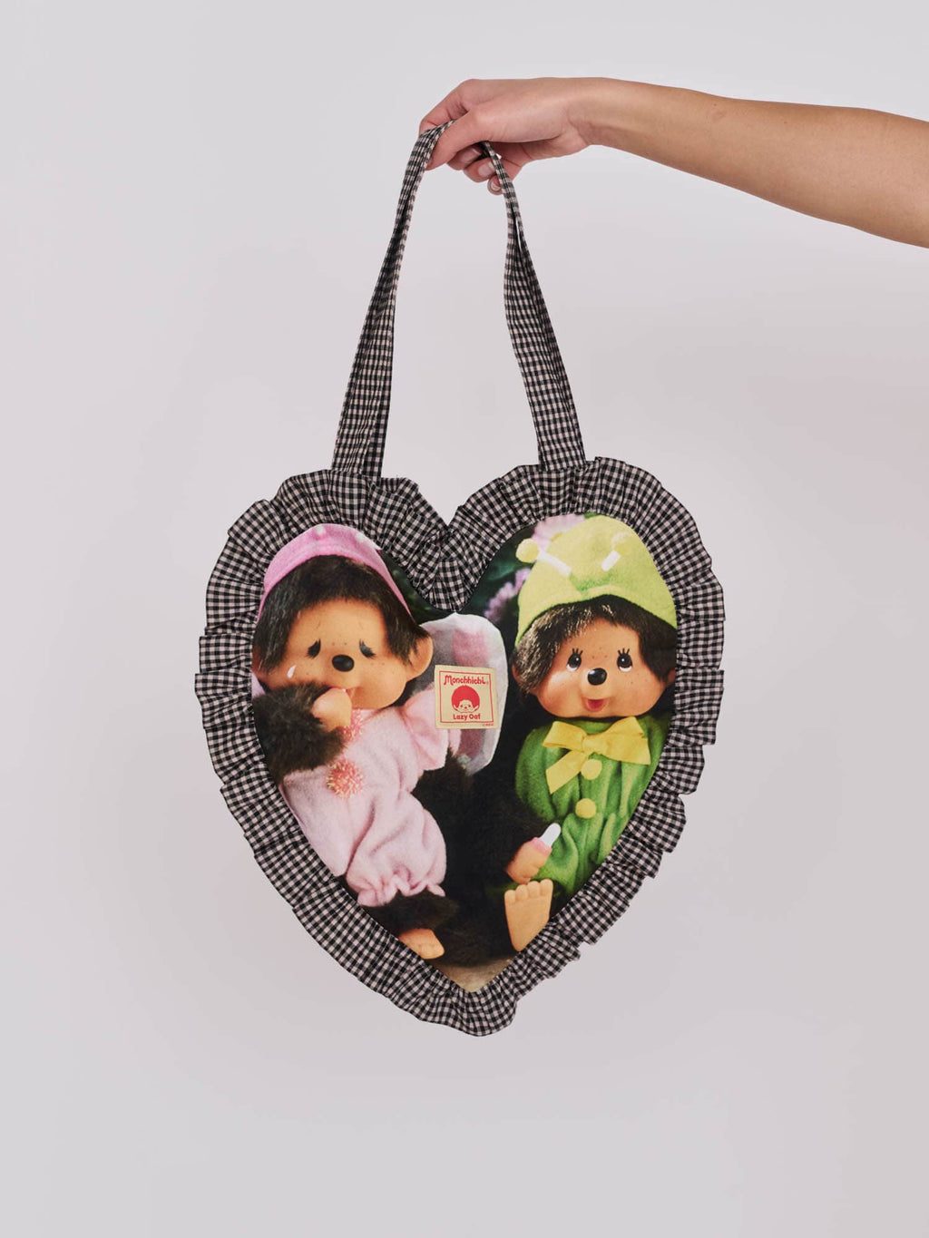 Monchhichi x Lazy Oaf Frill Bag