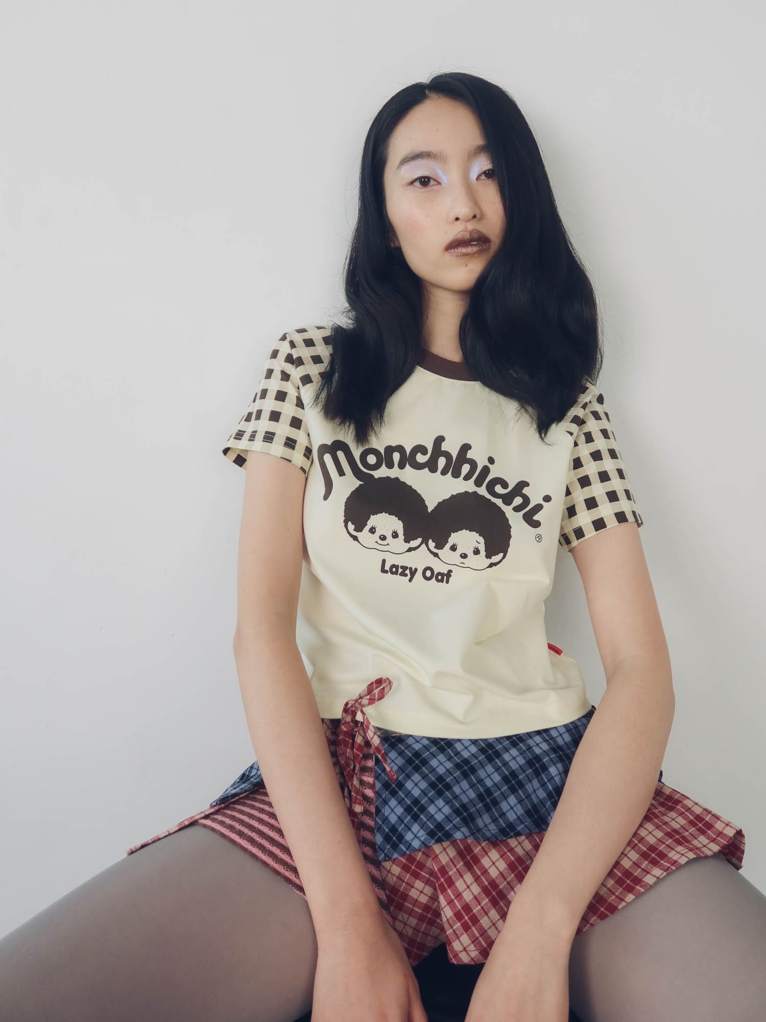 Monchhichi Baby Tee | Lazy Oaf Collaboration