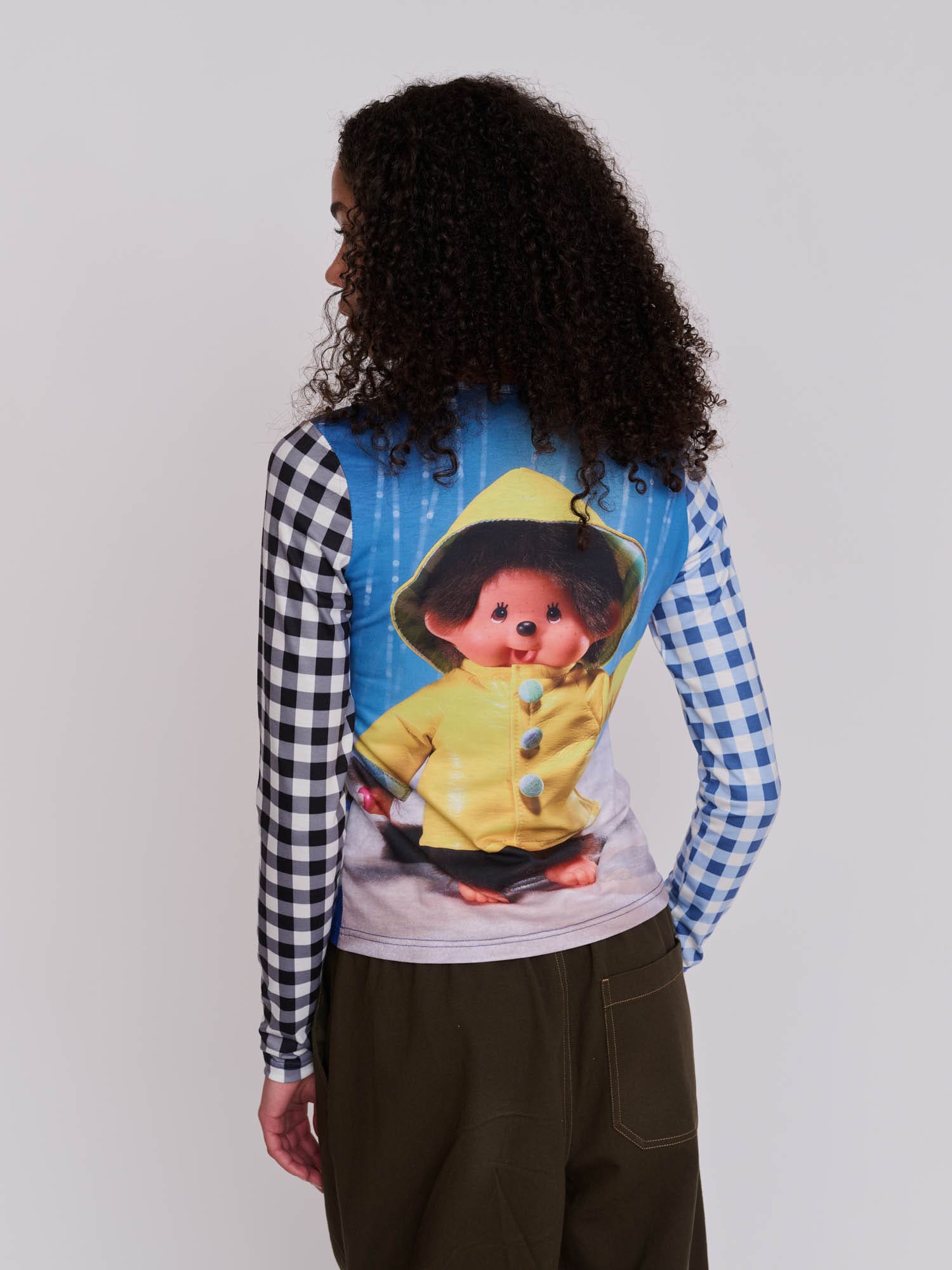 Monchhichi Mash Up Top – Lazy Oaf