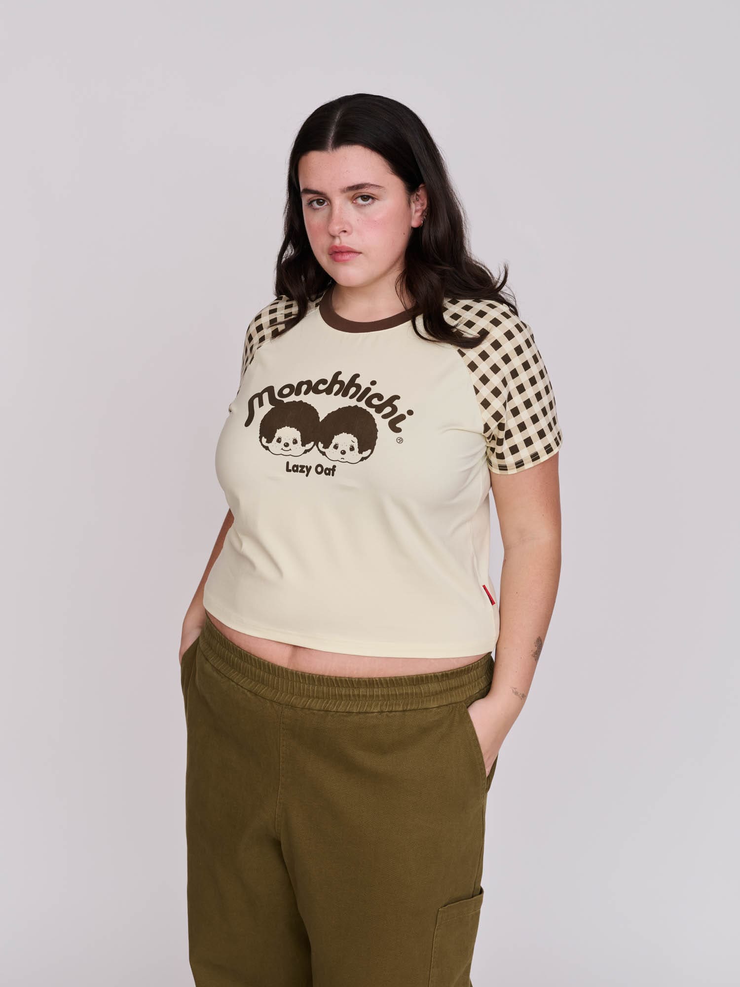 Monchhichi Baby Tee | Lazy Oaf Collaboration