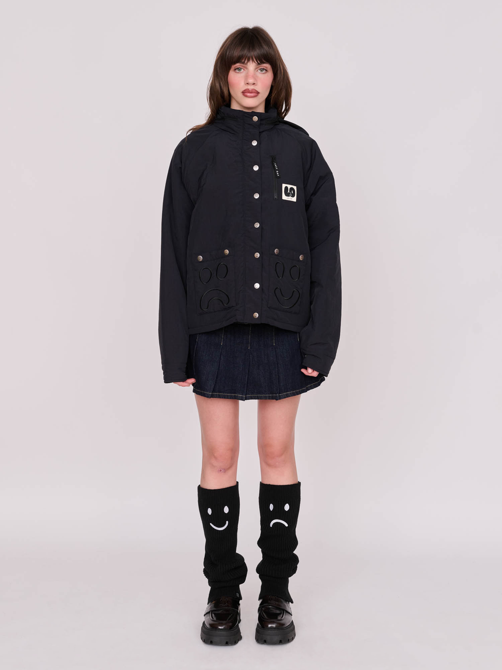 model:Molly wears size S and is 5’ 7”