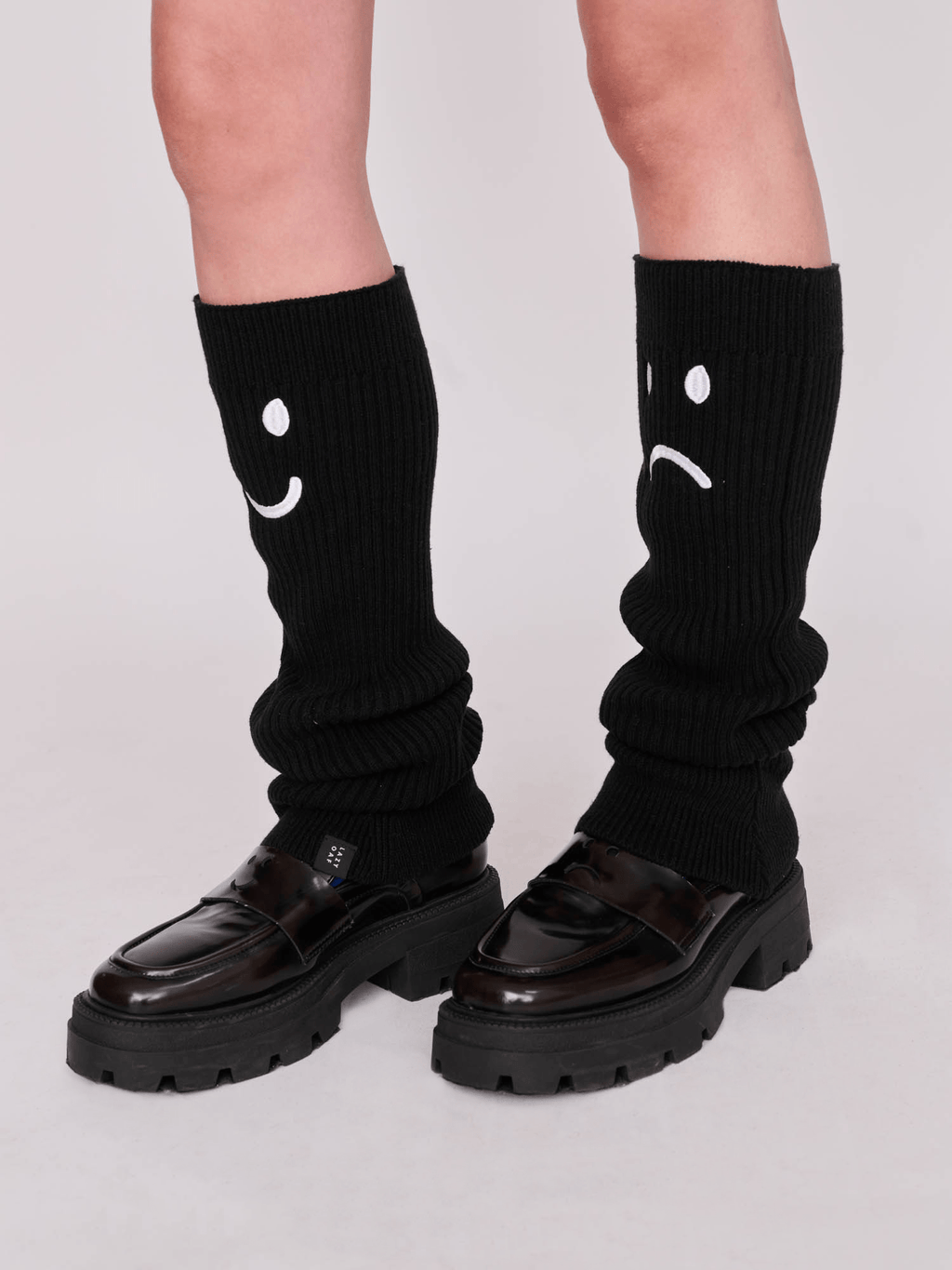 Happy Sad Leg Warmers