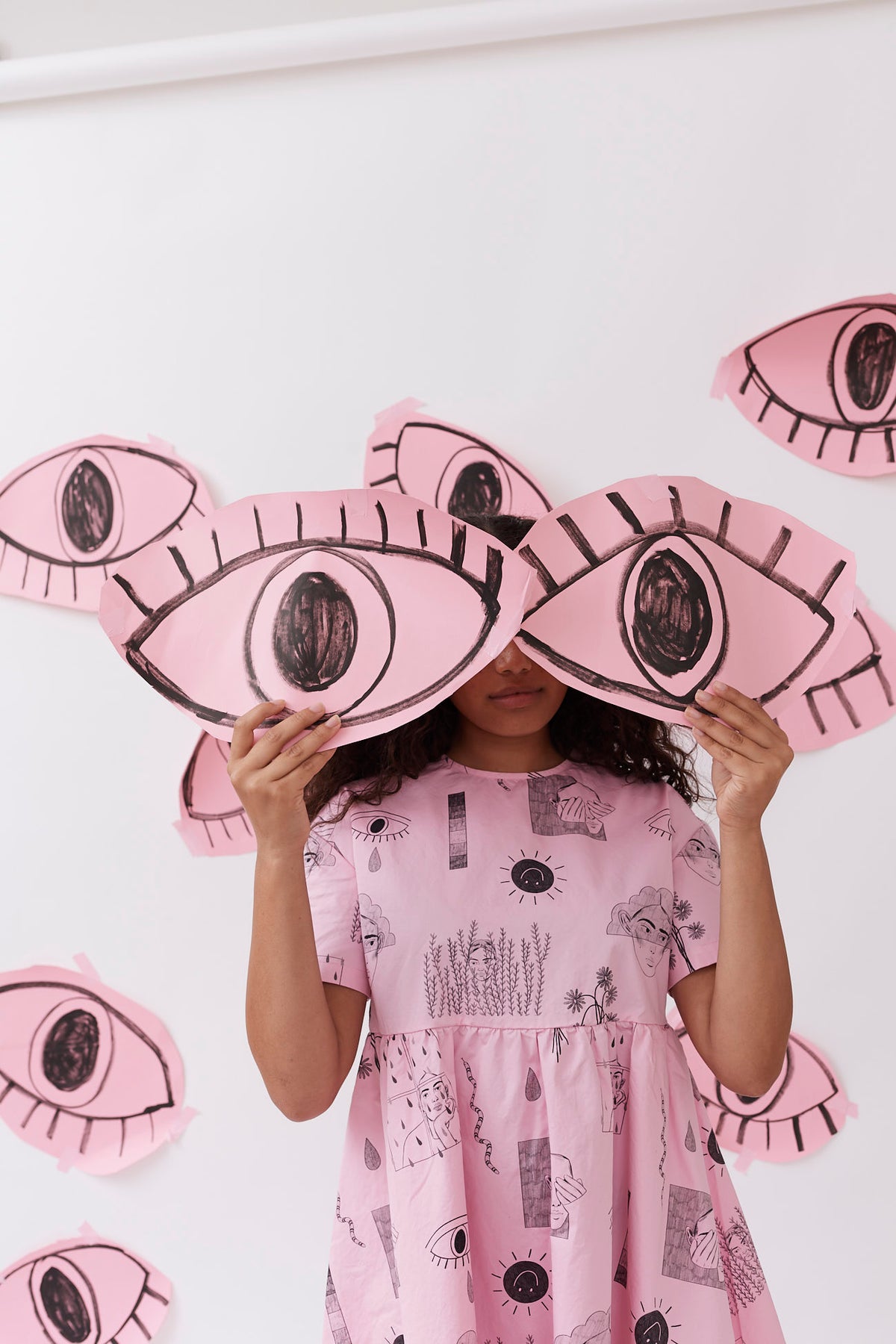 Lazy Oaf x Manjit Thapp Woven Dress