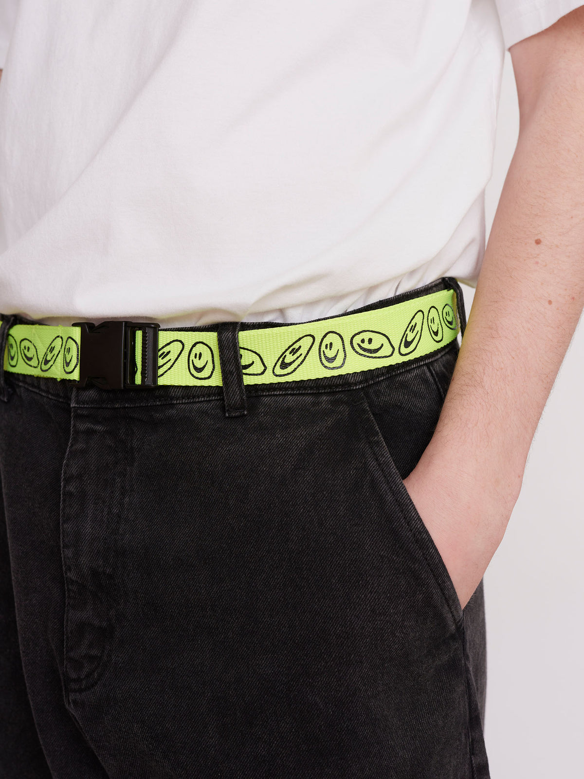 Lazy Oaf Squish Face Fluro Belt