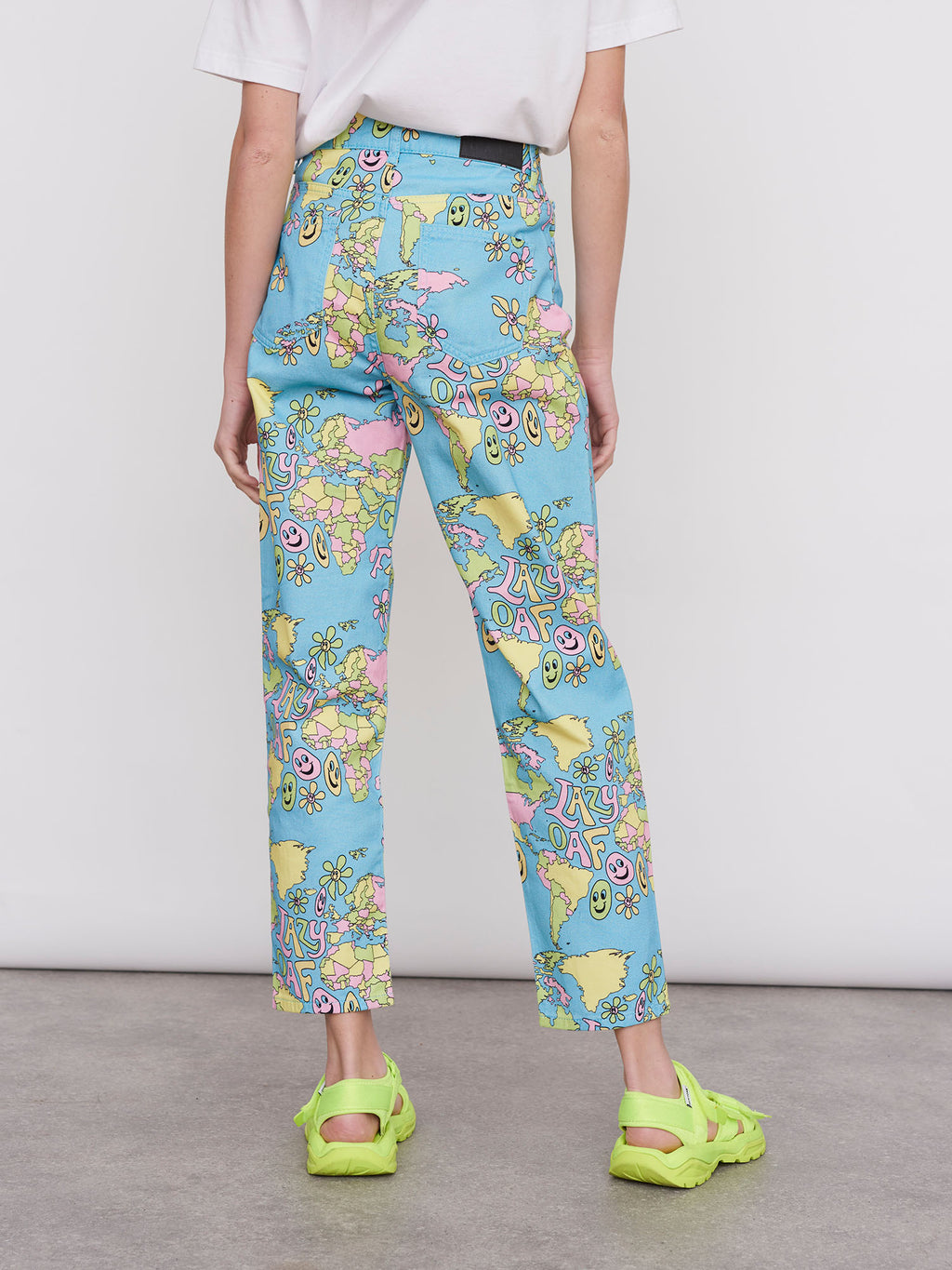 Lazy Oaf Going Global Mom Jeans
