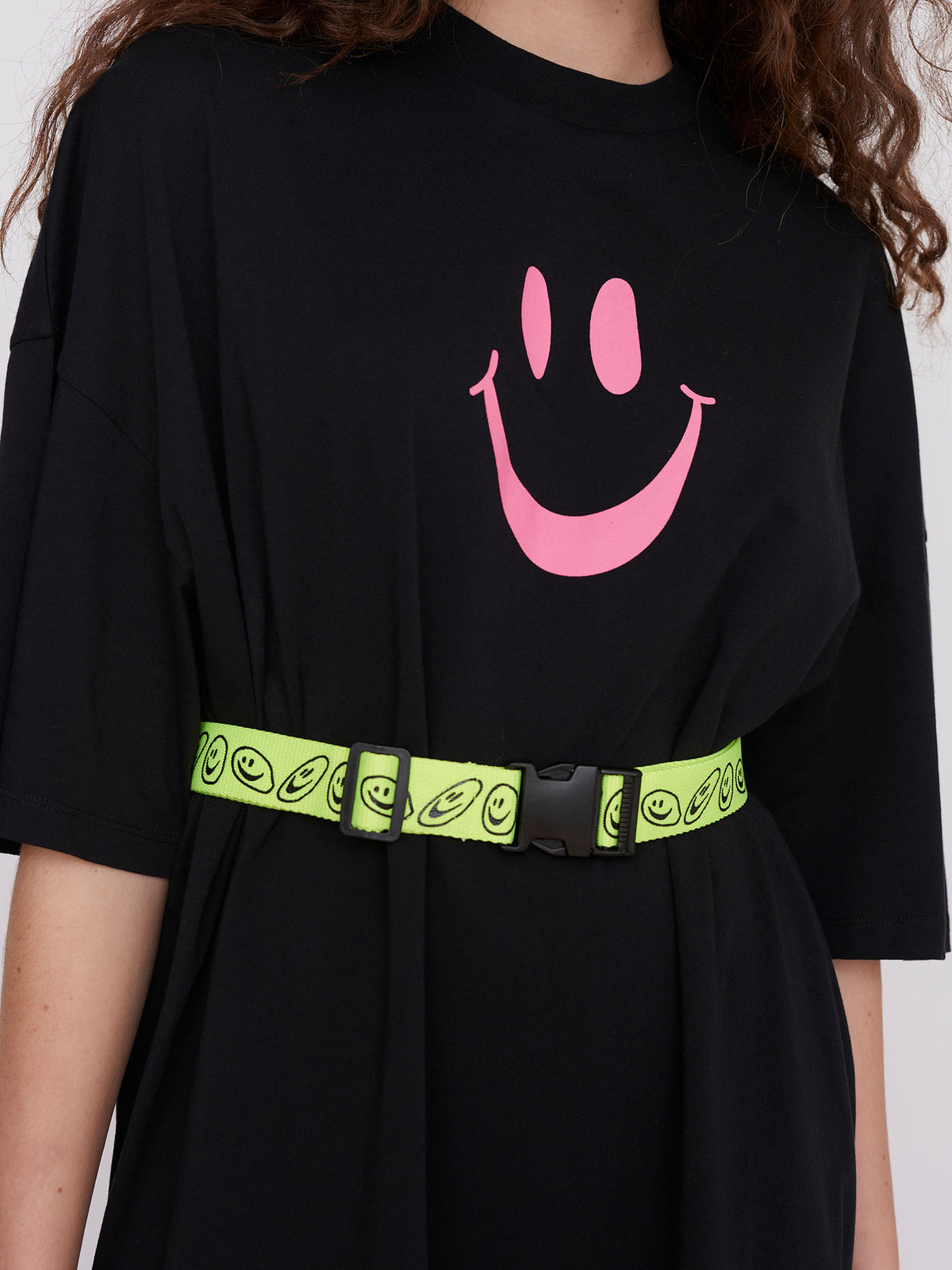 Lazy Oaf Squish Face Fluro Belt