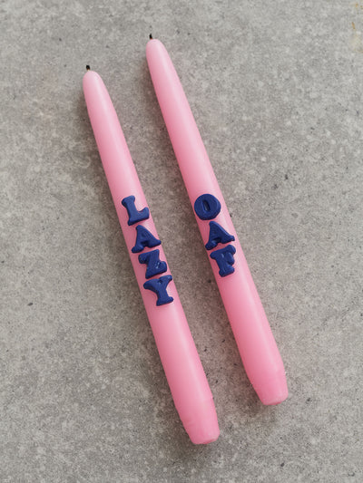 Lazy Oaf X Pepper Loves Candle - Pair