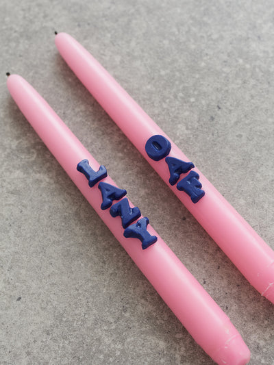 Lazy Oaf X Pepper Loves Candle - Pair