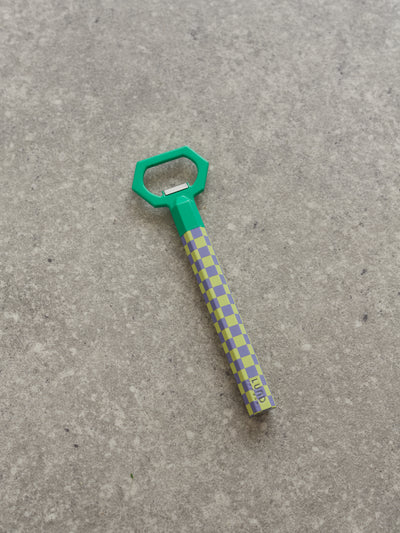 Lazy Oaf X Lund Pastel Check Bottle Opener