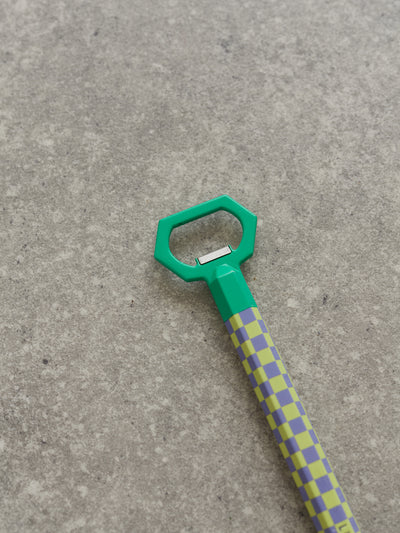 Lazy Oaf X Lund Pastel Check Bottle Opener