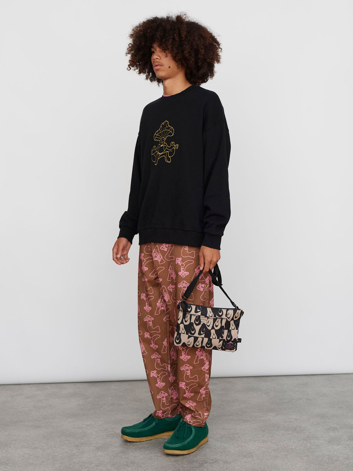 Lazy Mushroom Meditation Sweatshirt