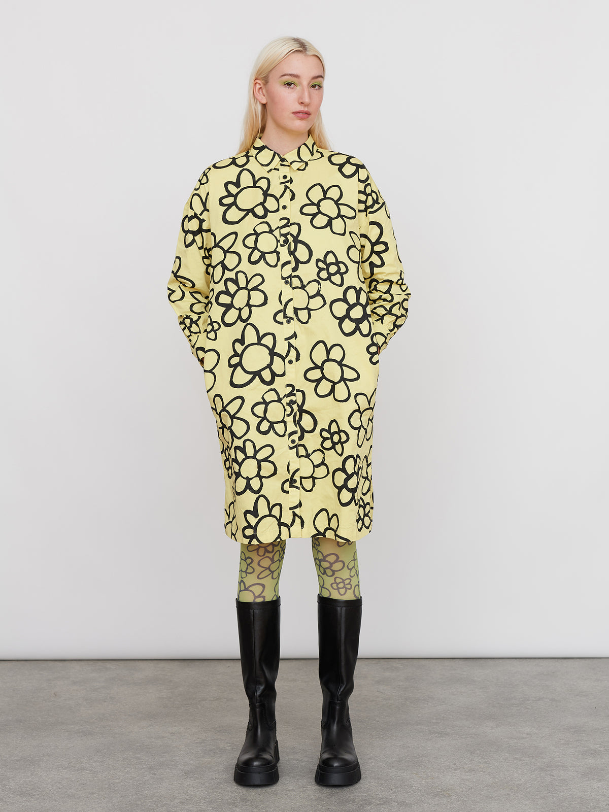 Fresh As A Daisy Shirt Dress