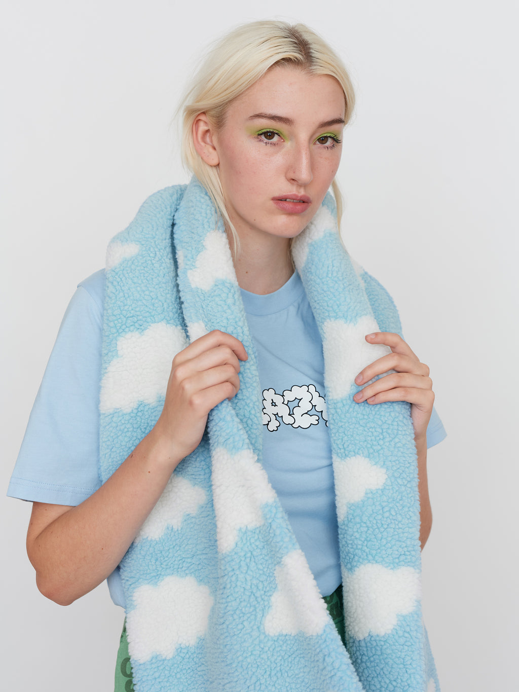 Cloudy Day Fleece Scarf