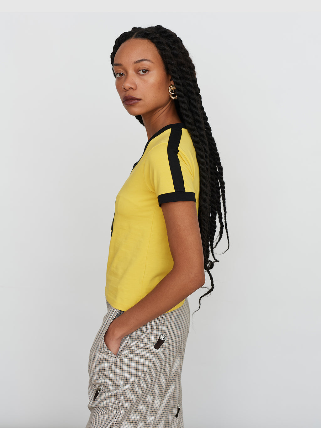 Drop Out Fitted T-Shirt