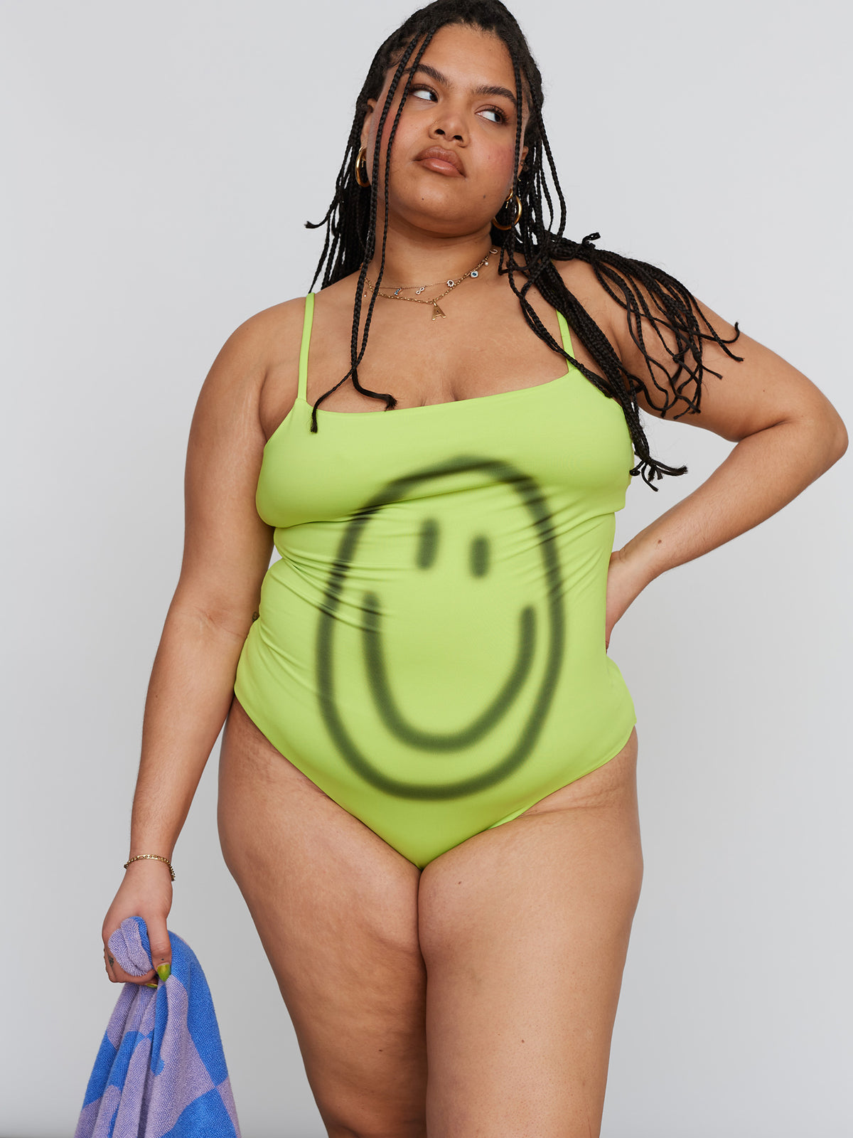 Neon Smile Swimsuit