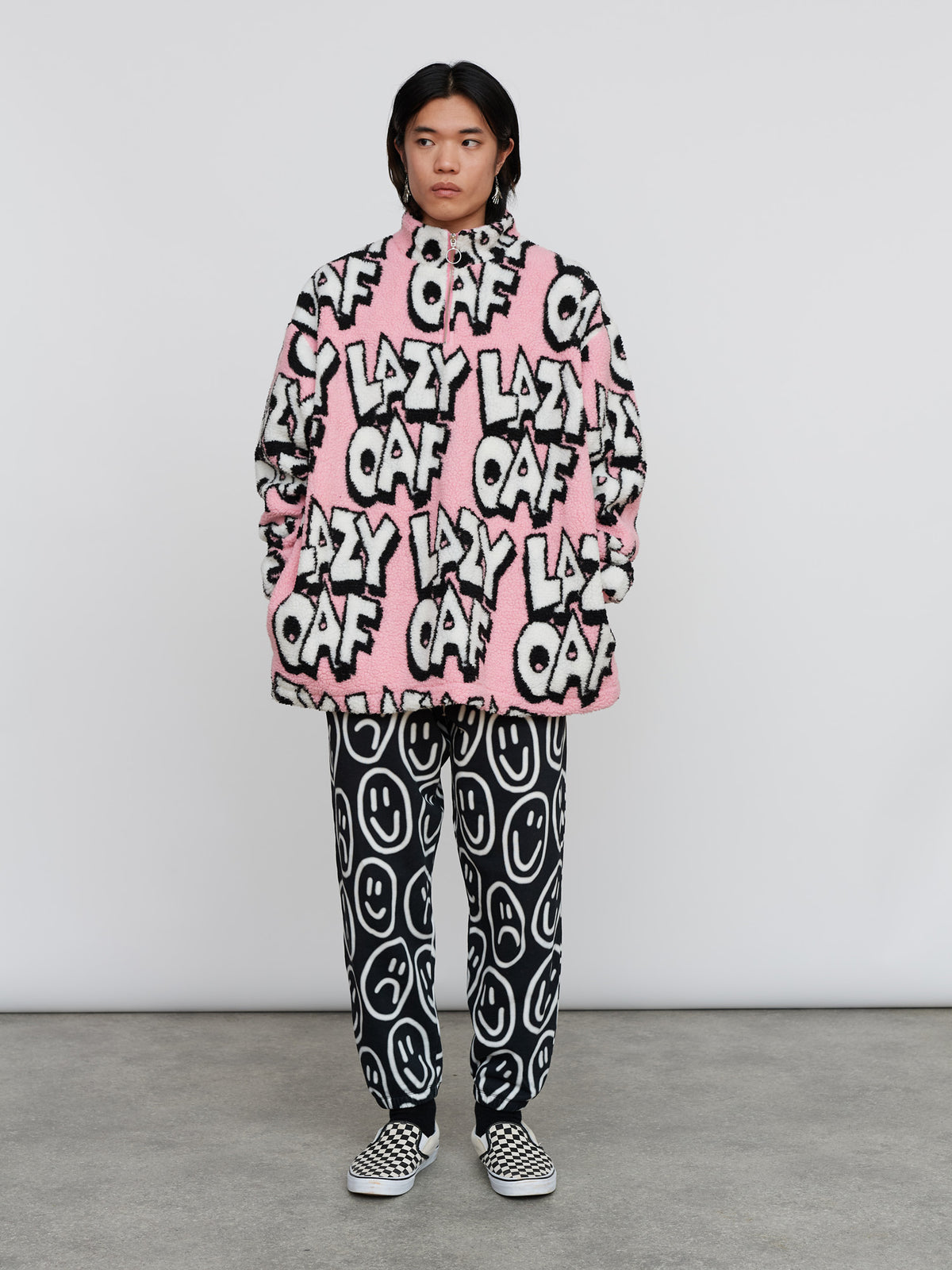 Oaf Cartoon 1/4 Zip Fleece