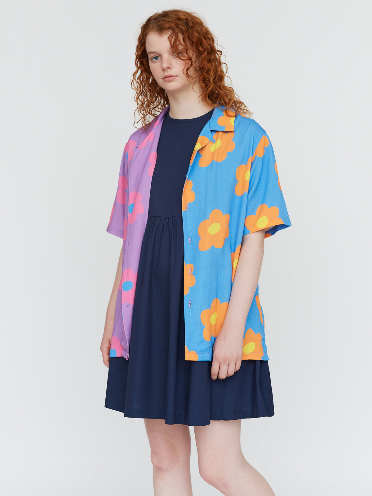 Lazy Oaf Picking Flowers Bowling Shirt