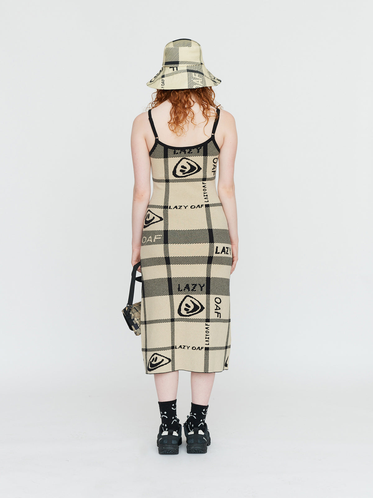 Check Please Knitted Dress