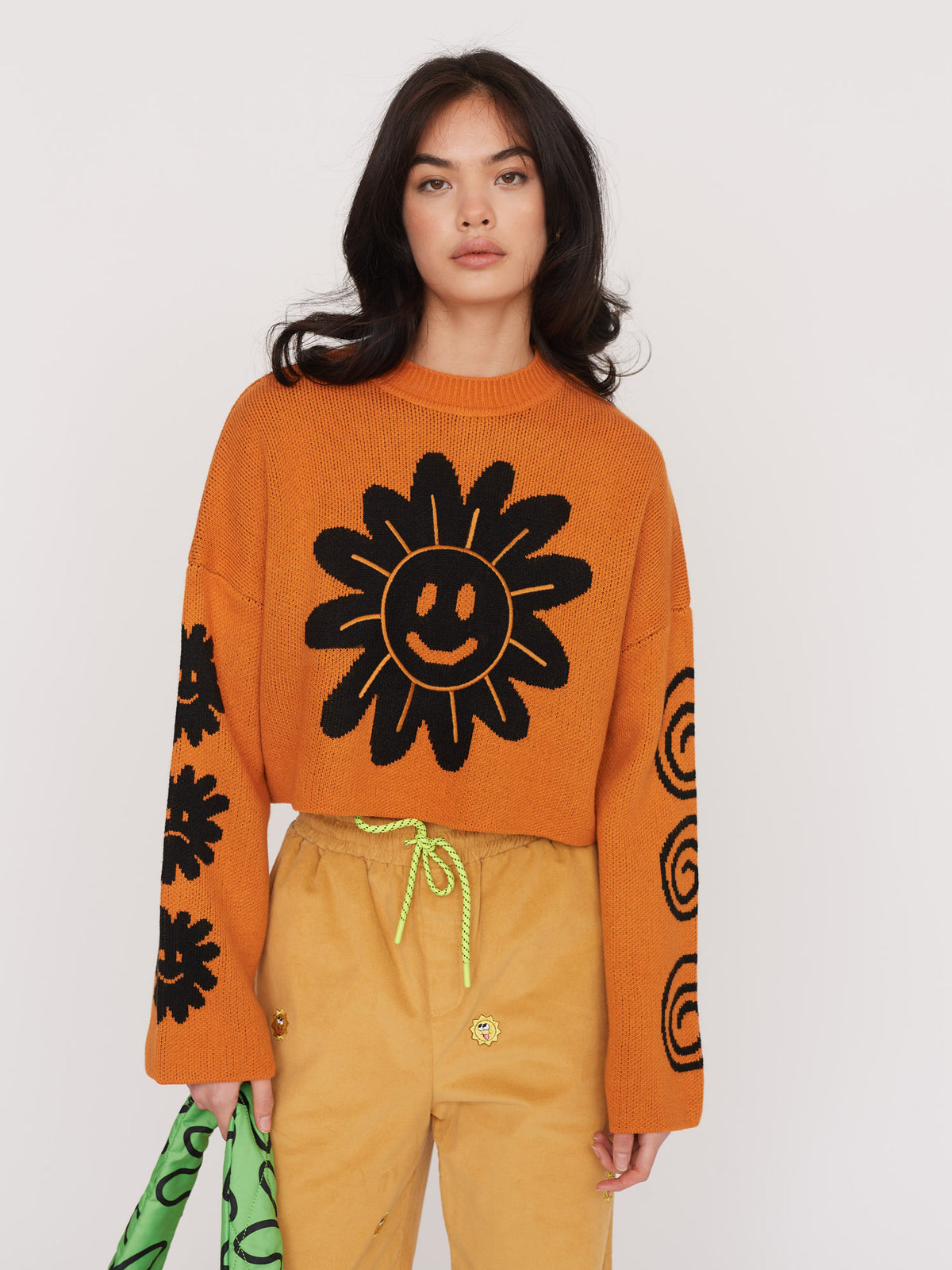 Sunshine Cropped Jumper