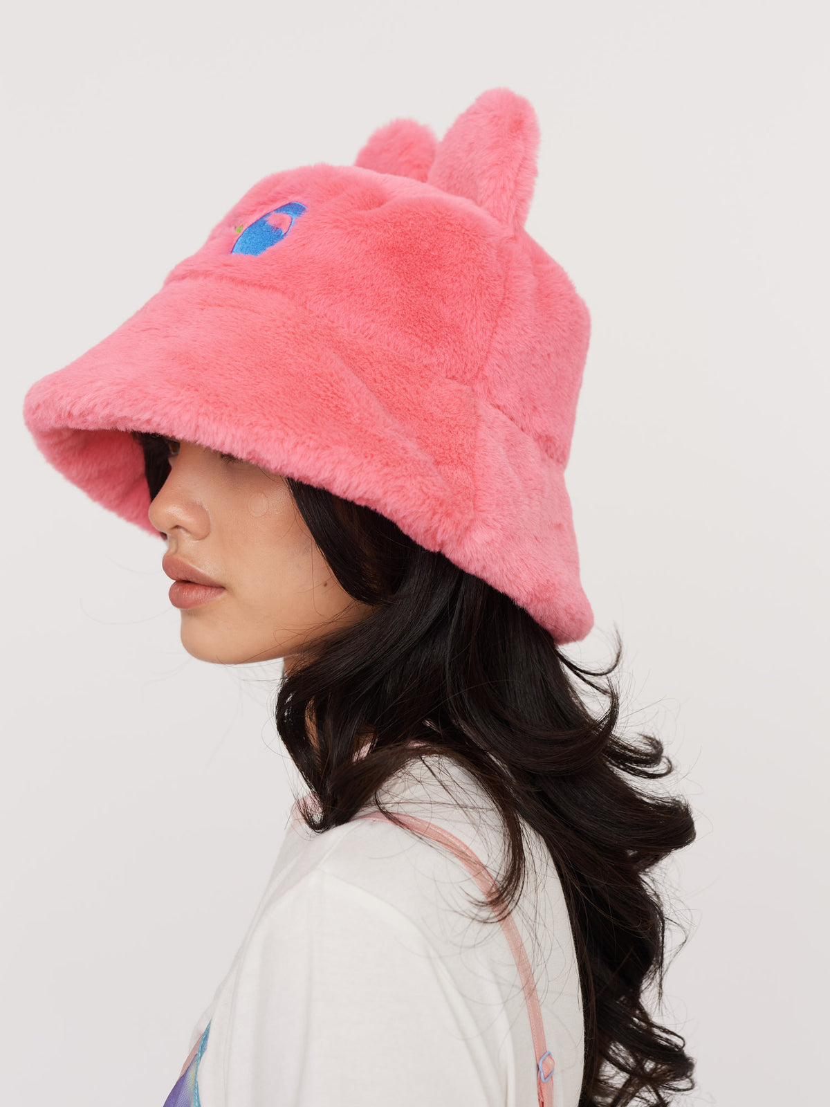 LO x Nhozagri Fur Bucket Hat