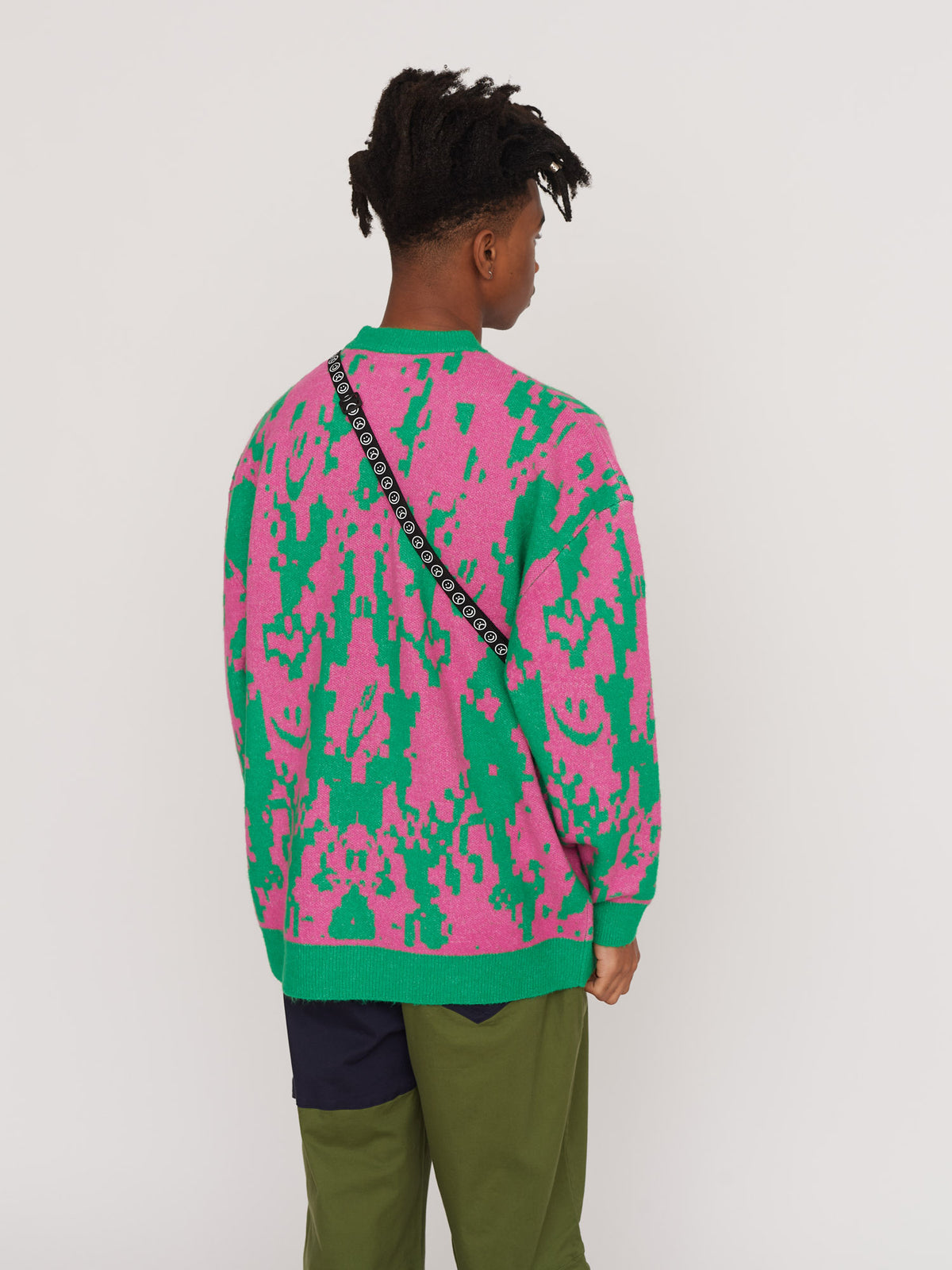 Glitchy Knit Jumper