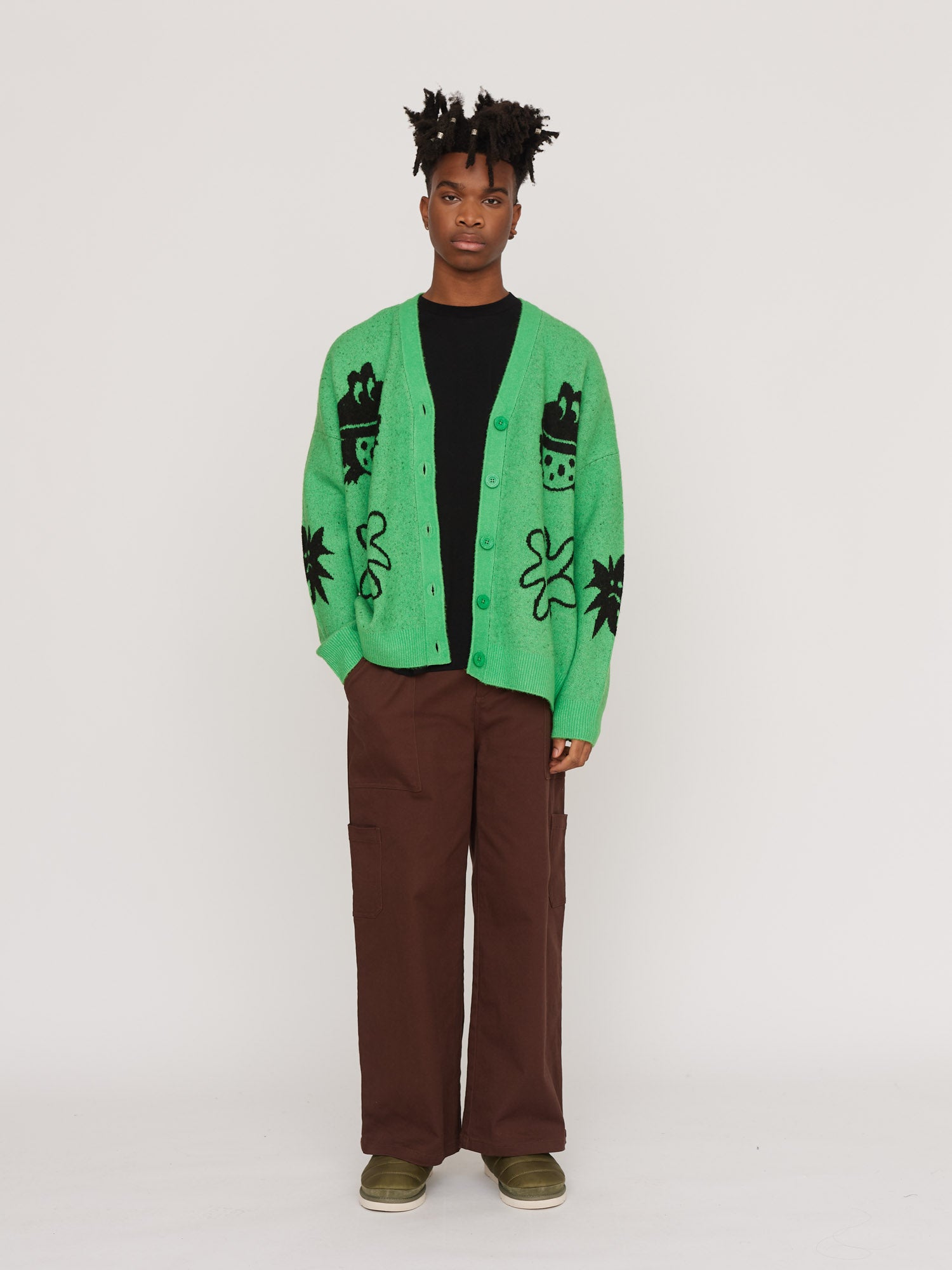 Frogs Spawn Cardigan – Lazy Oaf
