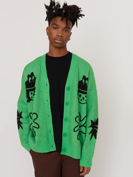 SOFTHYPHEN カーディガン オリーブグリーン Decker Off Court Cardigan, Forest – O2 Life