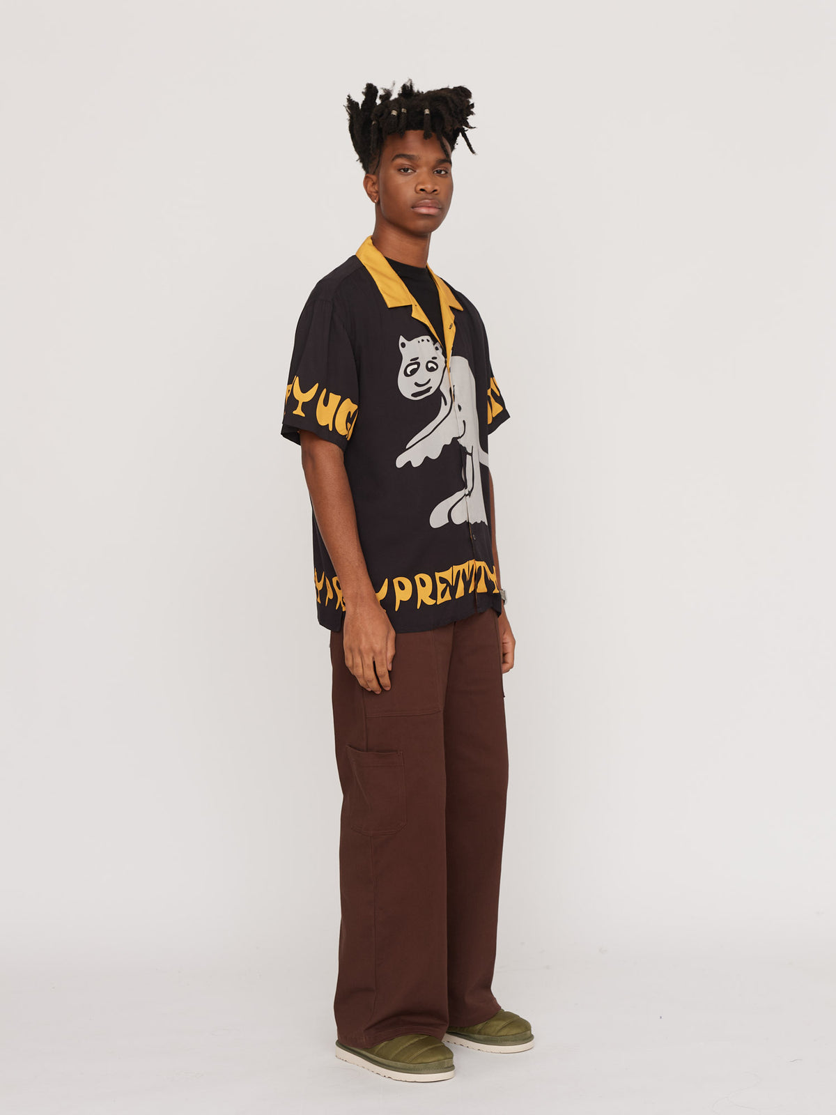 Medieval Animals Bowling Shirt