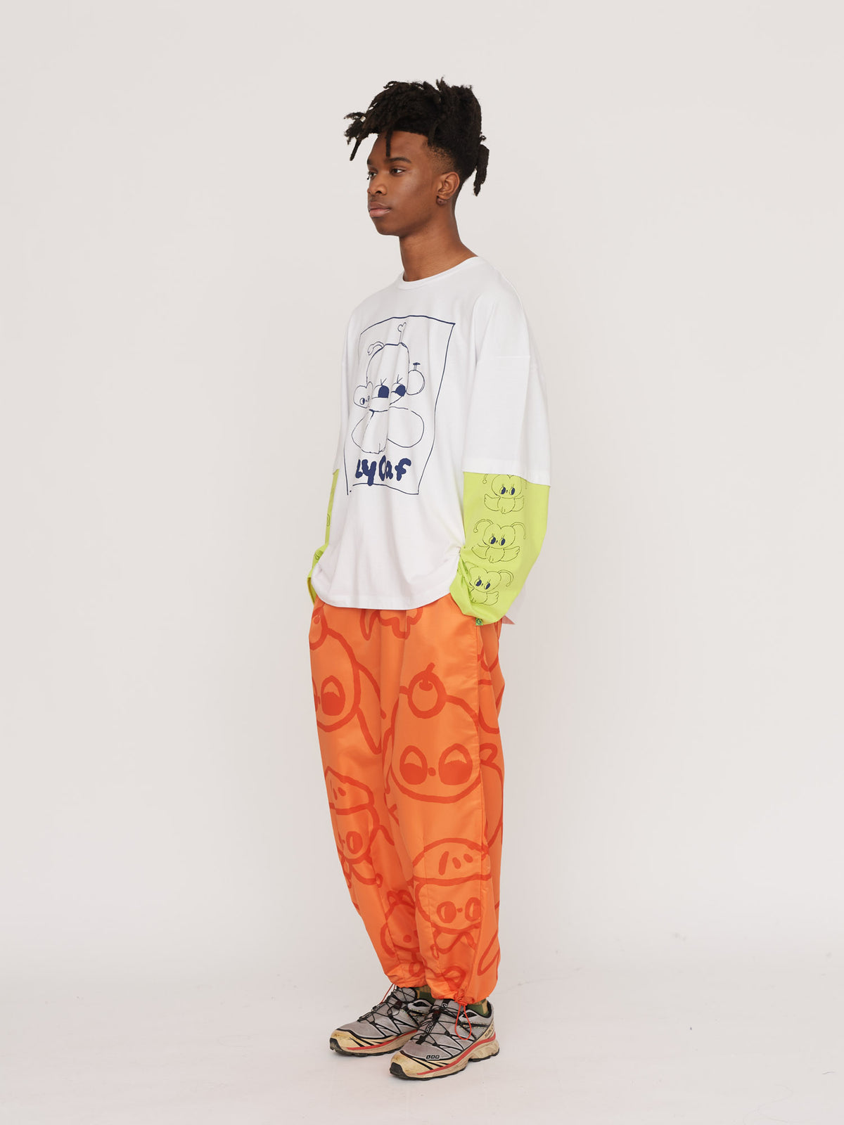 LO x Nhozagri Layered T-Shirt