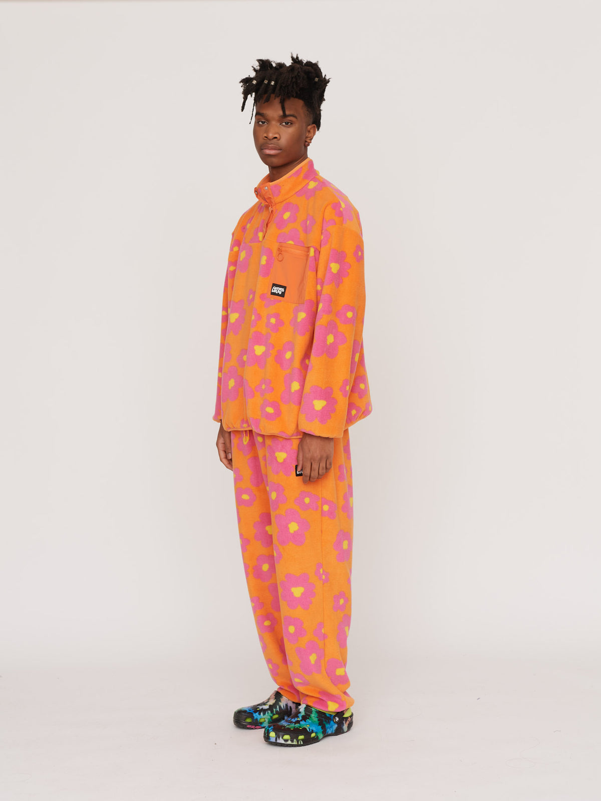 Flower Fleece Pants