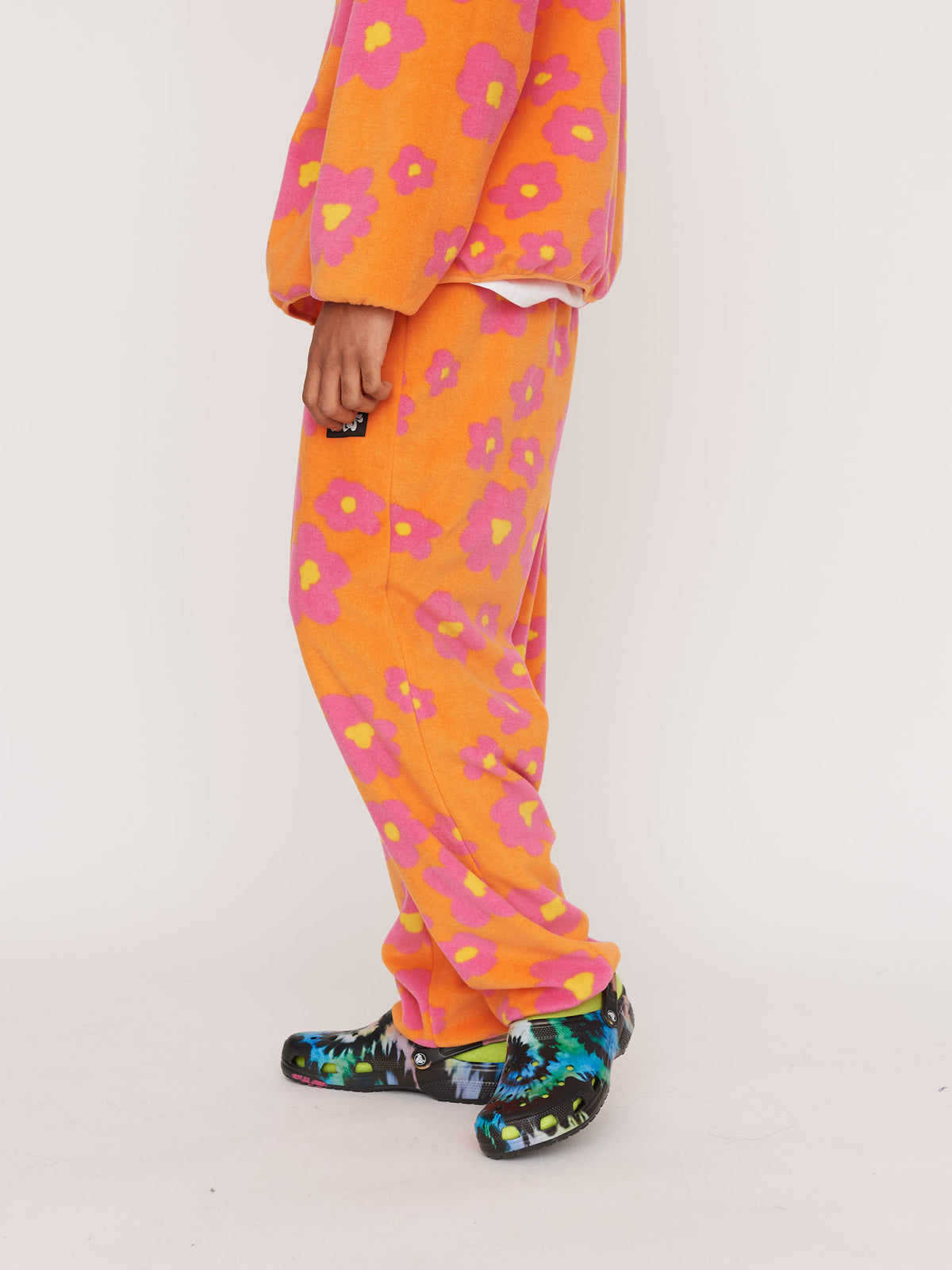 Flower Fleece Pants