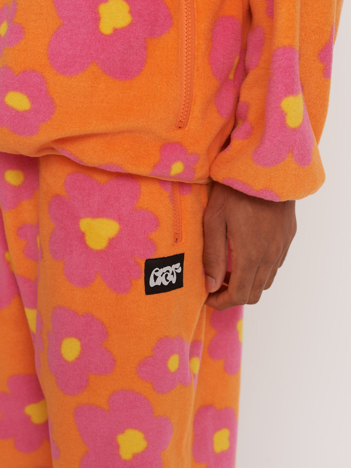 Flower Fleece Pants