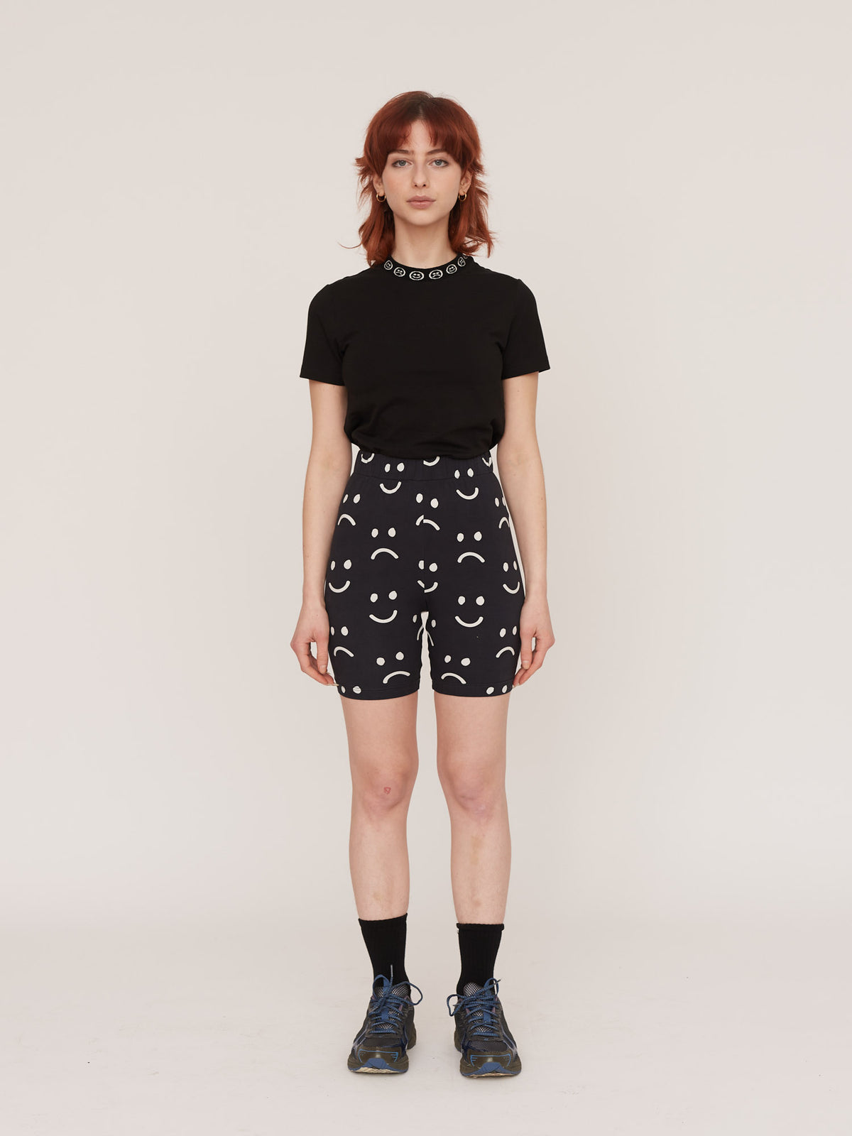 Happy Sad Cycling Shorts