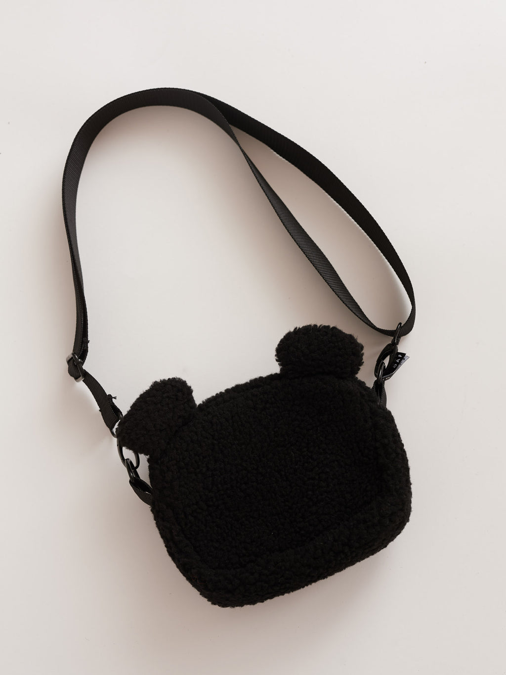 Black Fleece Bear Bag