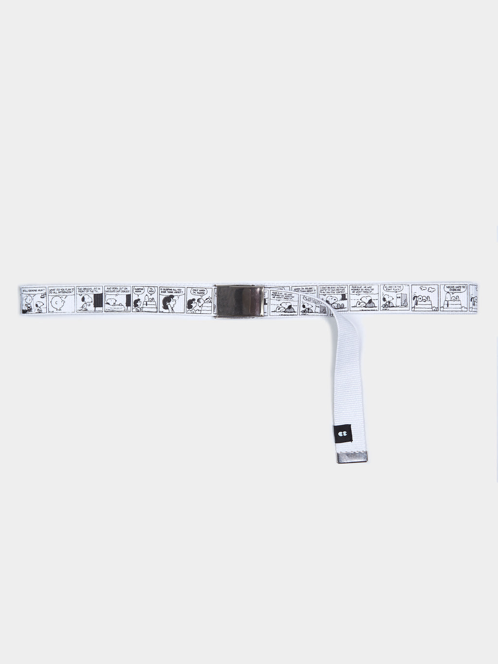 Lazy Oaf x Peanuts Comic Strip Belt - White