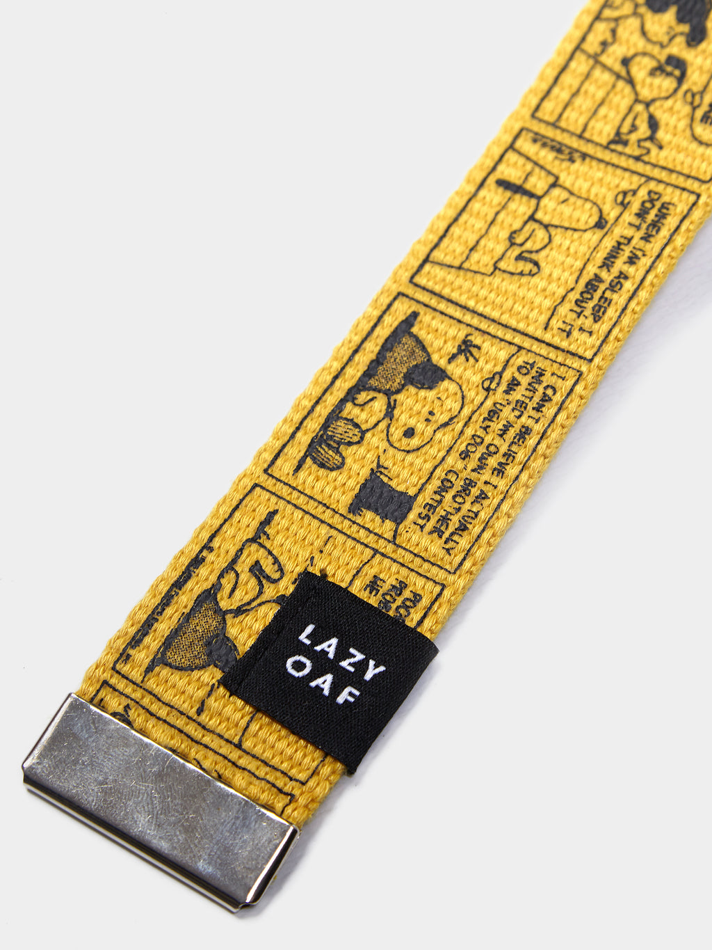 Lazy Oaf x Peanuts Comic Strip Belt - Yellow