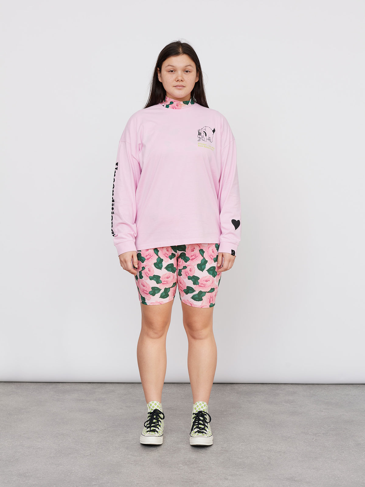Lazy Oaf Bunch of Roses Cycle Shorts