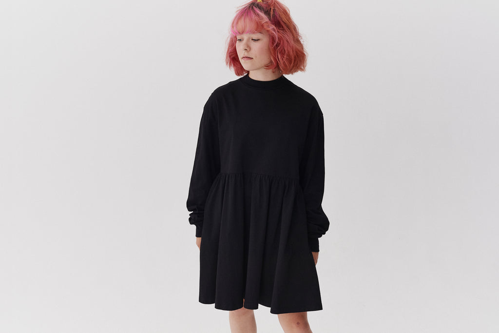 LO Black Sally Sack Dress