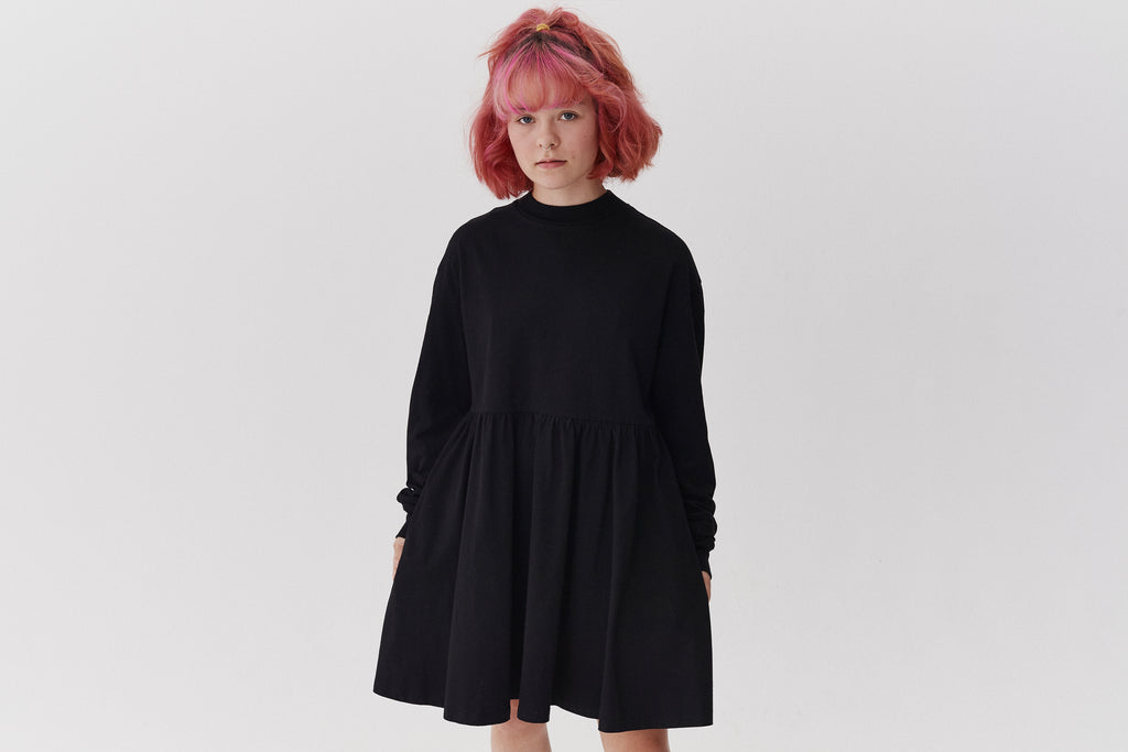 LO Black Sally Sack Dress