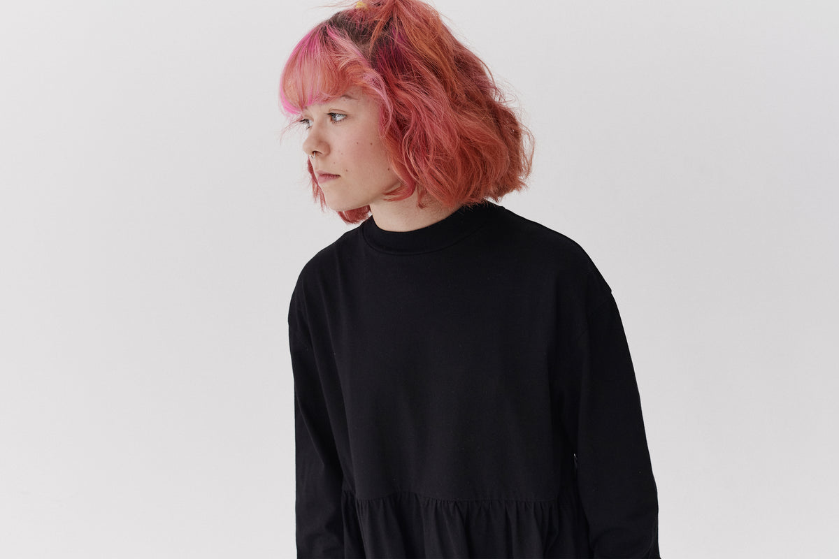 LO Black Sally Sack Dress