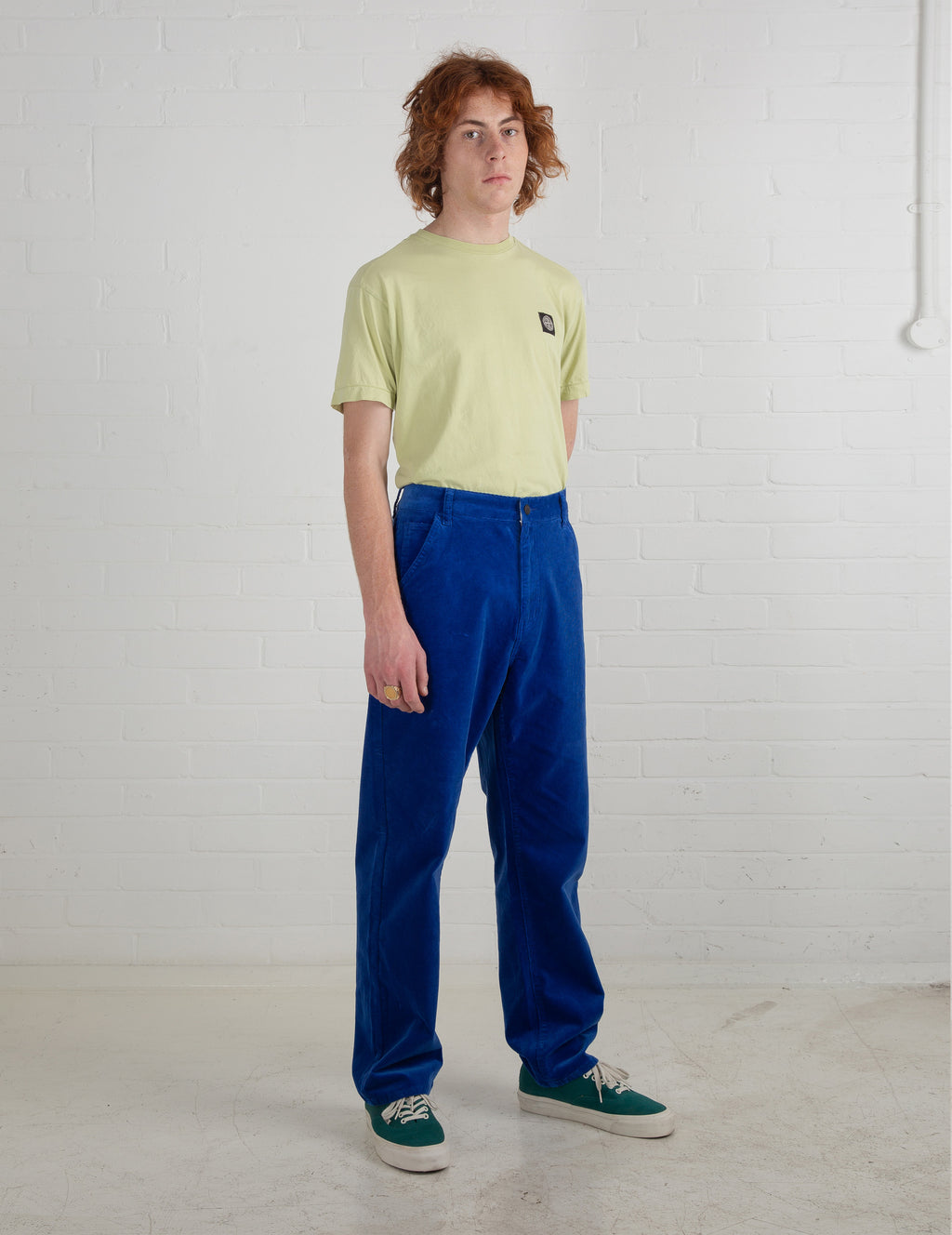 Lazy Oaf Electric Blue Cord Trousers
