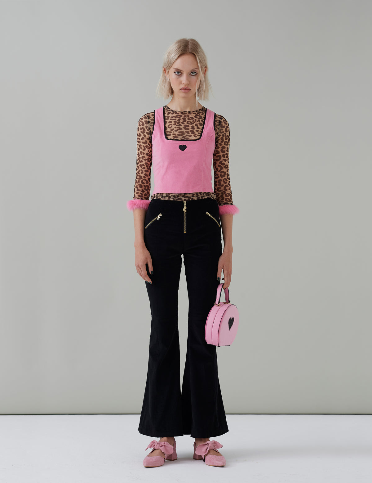 G.E.M Velvet Corset Top